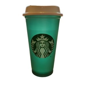 Starbucks 16 oz plastic reusable cup